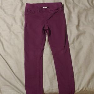 Girls Purple(ish) Jeggings Sz6
